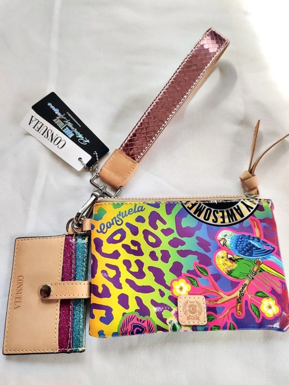 Consuela Viva Babe Combi Multicolor & Pink Crossbody Bag